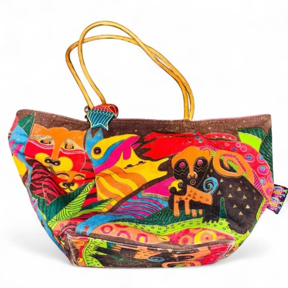 LAUREL BURCH Jungle Paradise Tote Bag